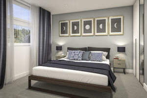 02 - Dolphin Bridge House - Bedroom